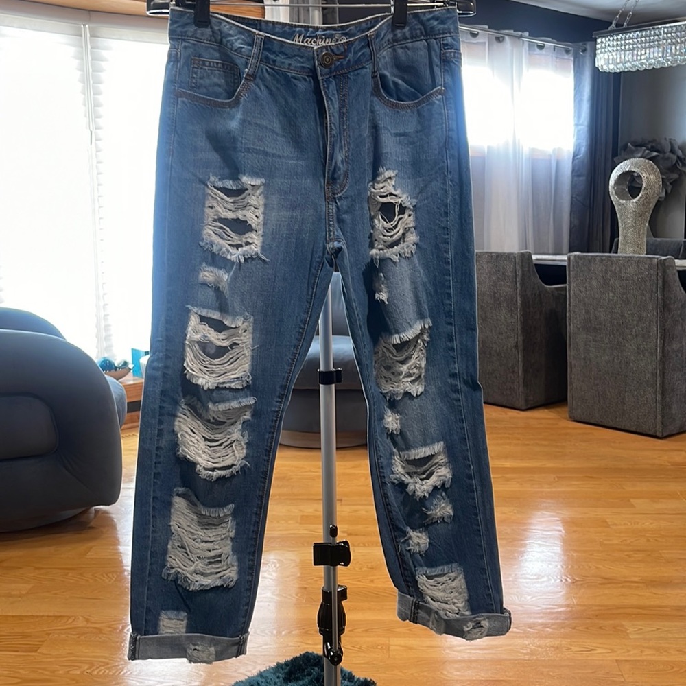 Distressed Jeans
